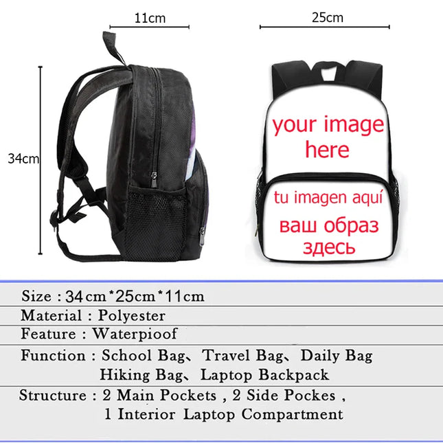 Rucksack Grundschule - Beige, Fahrzeugmuster