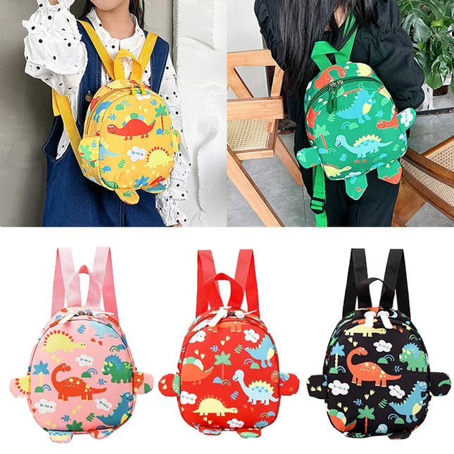Kita Rucksack mit 3D Dinosaurier Gliedmaßen Grün - Nylon