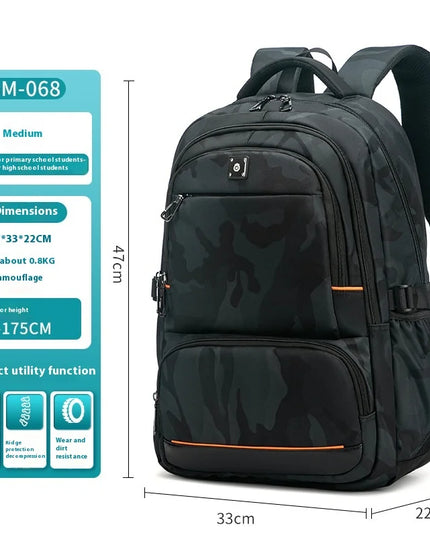 Grün Rucksack Schulanfänger - Ergonomisch & Reflektierend