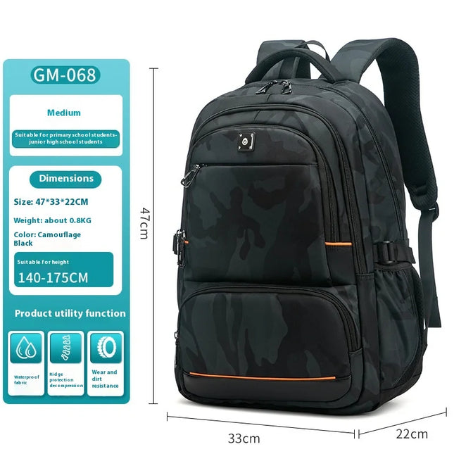 Grün Rucksack Schulanfänger - Ergonomisch & Reflektierend