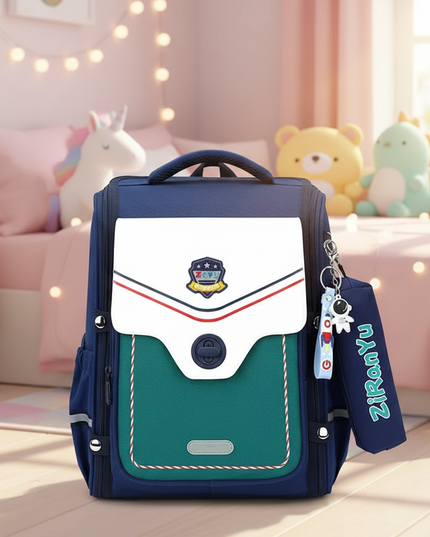 dunkelblauer-rucksack-mdchen - lifestyle