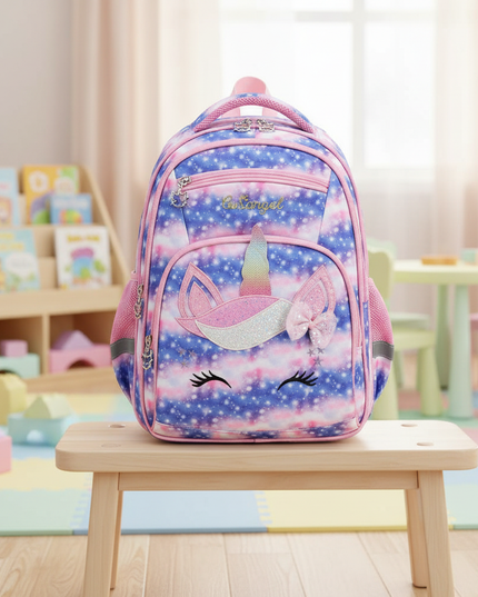galaxy-einhorn-rucksack-kindergarten - lifestyle