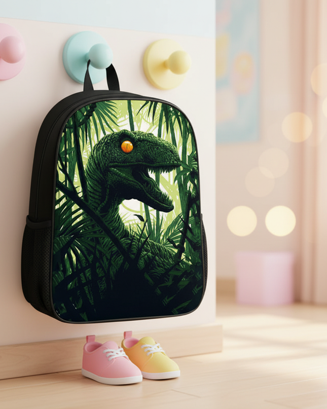 grner-dinosaurier-rucksack-kita - lifestyle