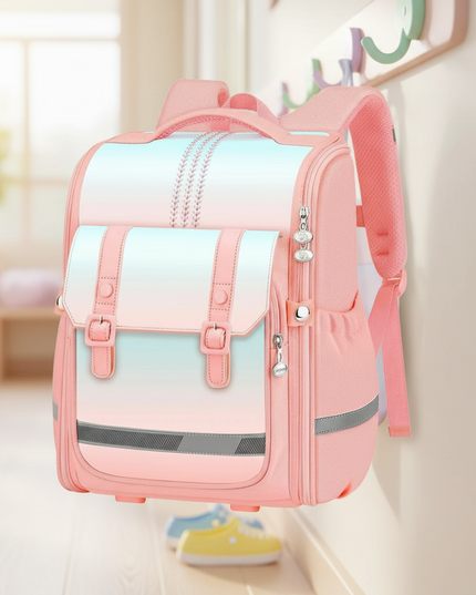 internet-celebrity-gradient-schoolbag-spine-protector-and-load-reducing-childrens-large-capacity-shoulders-어린이-가방-6 - lifestyle