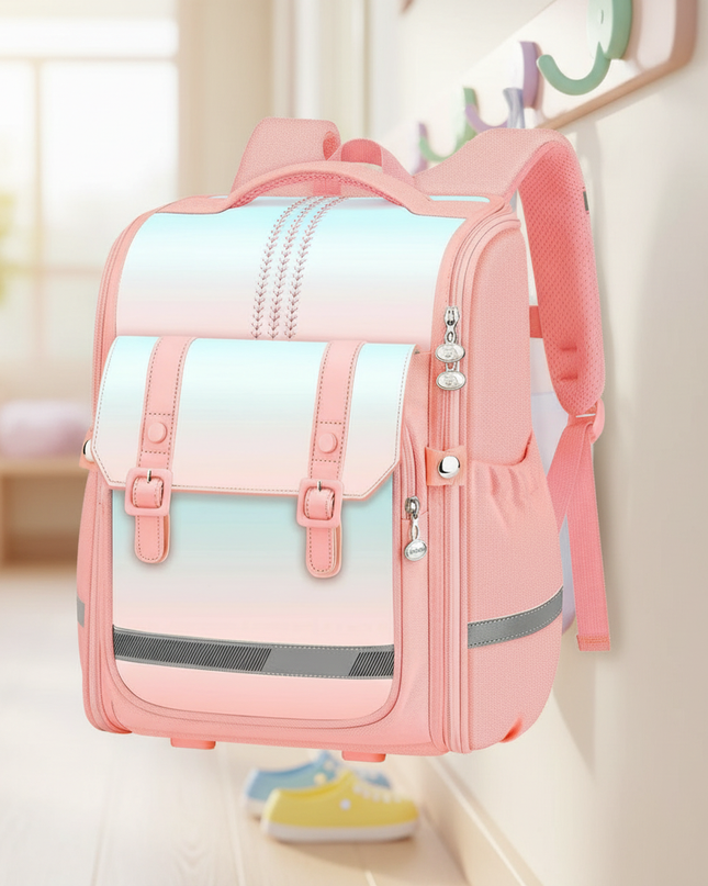 internet-celebrity-gradient-schoolbag-spine-protector-and-load-reducing-childrens-large-capacity-shoulders-어린이-가방-6 - lifestyle