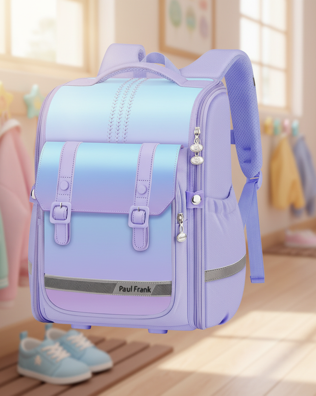 internet-celebrity-gradient-schoolbag-spine-protector-and-load-reducing-childrens-large-capacity-shoulders-어린이-가방 - lifestyle