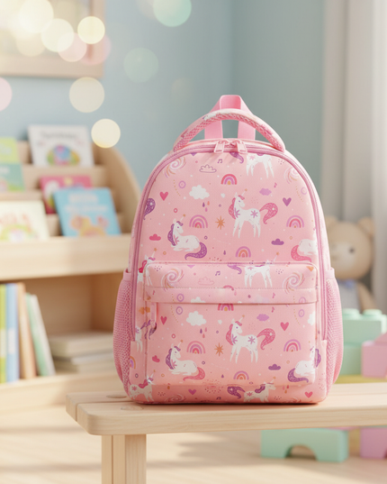 kindergarten-rucksack-einhorn-rosa - lifestyle