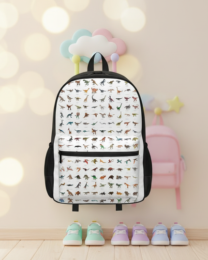 kita-rucksack-mit-bunten-cartoon-dinosauriern - lifestyle
