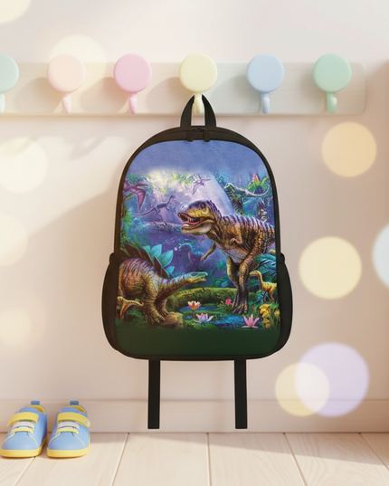 kita-rucksack-mit-bunten-dinosauriern-und-dschungelmotiv - lifestyle