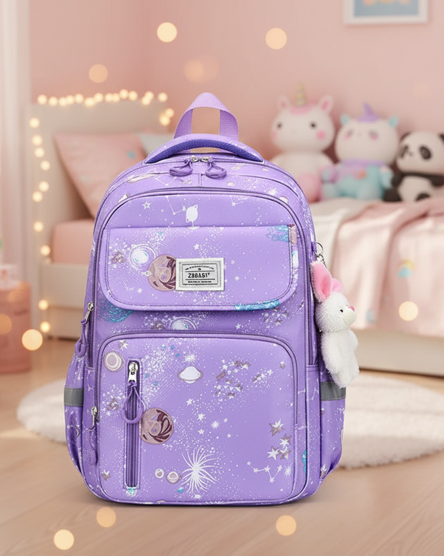 lila-rucksack-mdchen-weltraum - lifestyle