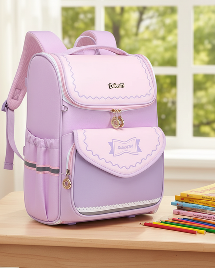 lila-rucksack-mit-wellenkanten-grundschule - lifestyle