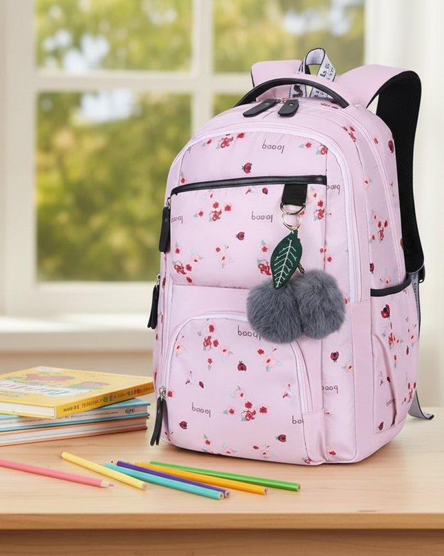 rosa-rucksack-blumenmuster-grundschule - lifestyle