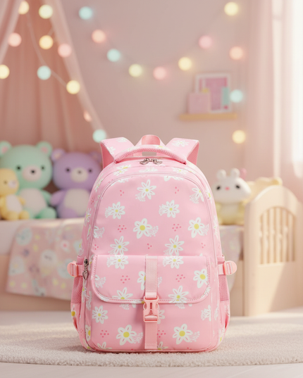 rosa-rucksack-mdchen-gnseblmchen - lifestyle