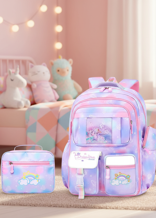 rucksack-set-mdchen-regenbogen-einhorn - lifestyle