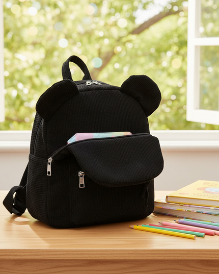 schwarzer-bren-rucksack-grundschule - lifestyle