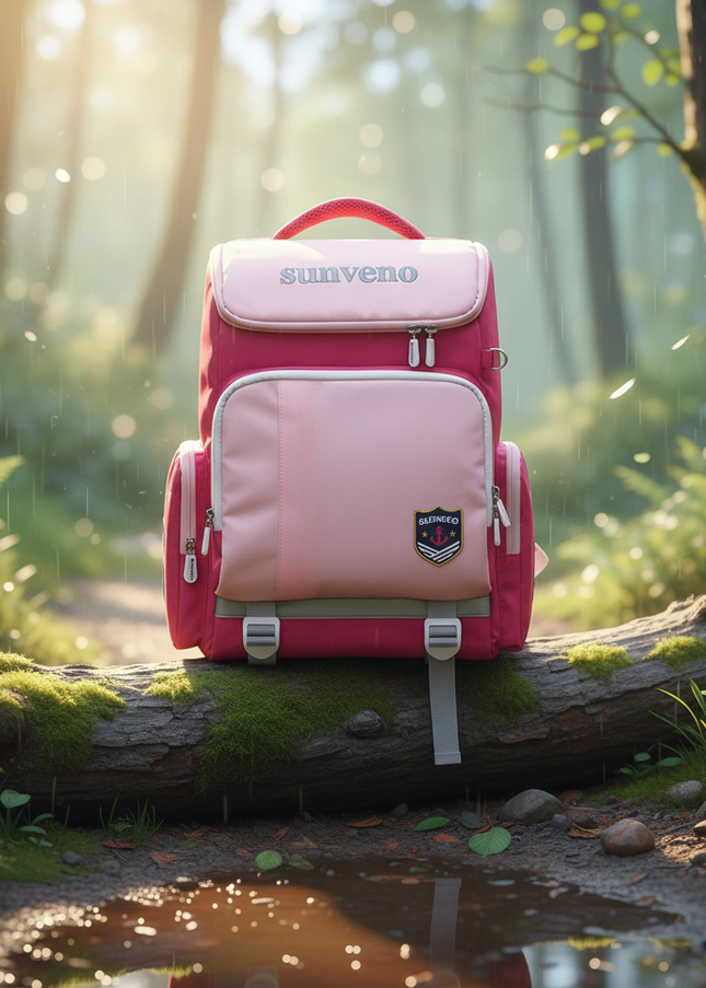 sunveno-childrens-backpack-school-bags-for-boys-and-girls-student-waterproof-schoolbag-fashion-backpack-for-6-12-years-1 - lifestyle
