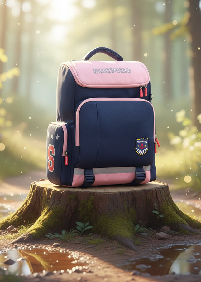 sunveno-childrens-backpack-school-bags-for-boys-and-girls-student-waterproof-schoolbag-fashion-backpack-for-6-12-years-2 - lifestyle