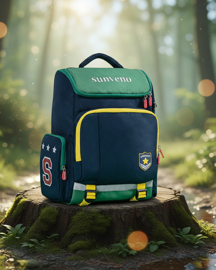 sunveno-childrens-backpack-school-bags-for-boys-and-girls-student-waterproof-schoolbag-fashion-backpack-for-6-12-years - lifestyle