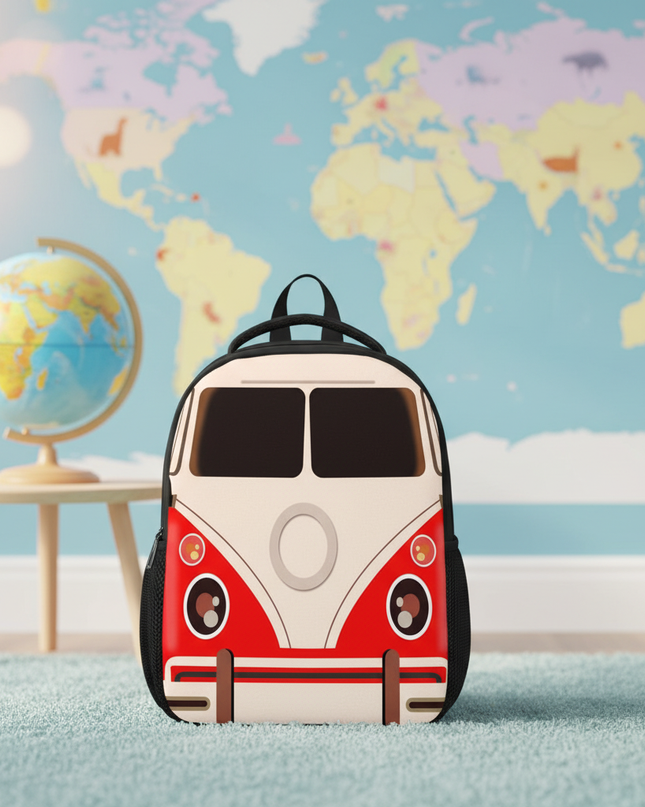 truck-ambulance-car-tractor-backpack-childrens-12-inch-kindergarten-school-bag-cartoon-printing-excavator-backpack-10 - lifestyle
