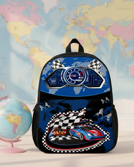 truck-ambulance-car-tractor-backpack-childrens-12-inch-kindergarten-school-bag-cartoon-printing-excavator-backpack-16 - lifestyle